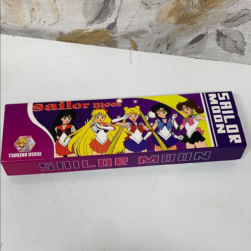 Sailor Moon Pendant Charm Lot 7 in Box - Mercury Mars Jupiter Venus- Anime